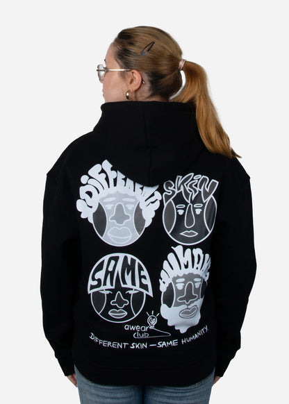 Skins – Same Humanity Dark Hoodie - Awear Club