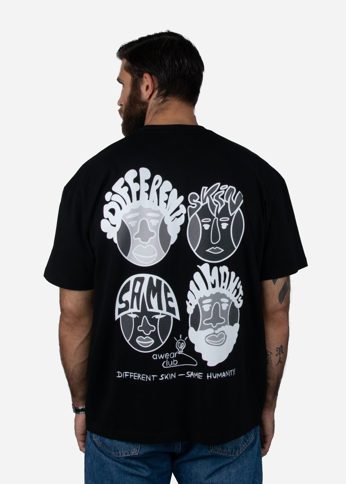 Skins – Same Humanity Dark Tee - Awear Club